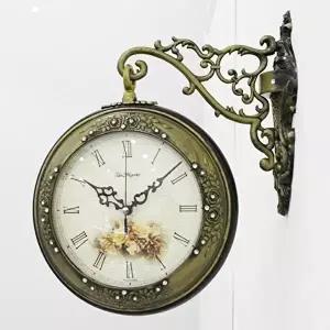 퍼블릭아트 플라프레임 양면 벽시계 (KYR-WF36BA6)