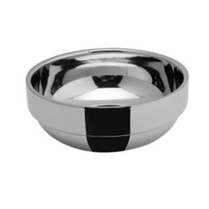 [조르지오]스텐 HY13ZT48 이중 대접 14cm 식당그릇 스탠그릇 라면그릇