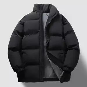 2컬러 세련 남자 겨울 데일리 하이넥 숏 웰론 패딩점퍼