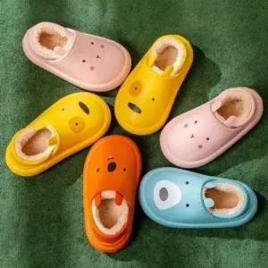 마리오 애니멀 털슬리퍼 겨울 실내화 거실화 겨울슬리퍼 무소음 층간소음방지 홈슬리퍼 귀여운슬리퍼