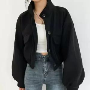 3컬러 데일리 여자 가을 겨울 모던룩 가오리핏 크롭 코트