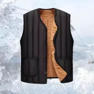 남녀공용 발열 누빔 조끼 브이넥 기모 정장 베스트 겨울 보온 사무실 단체 회사 내피 베스트 브이넥조끼