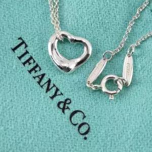 [TIFFANY&CO]티파니앤코 925 오픈하트 목걸이 11mm