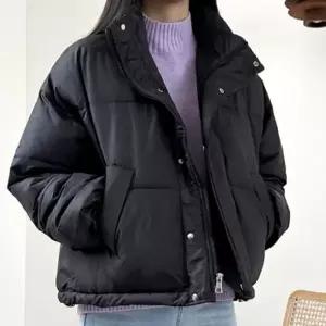 웰론 출근룩 패딩 겨울 데일리 2컬러 숏점퍼 여성