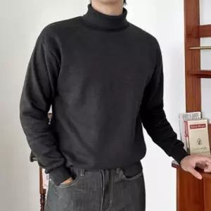 남성 겨울 목폴라 기모 목티 터틀넥 이너 티셔츠 3컬러