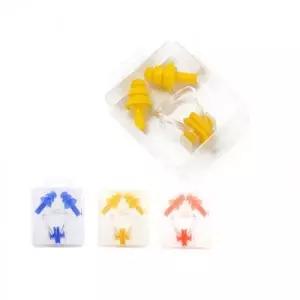 소음차단 상인 어린이 팽이형 실리콘 귀마개 코마개 세트