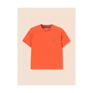 빈폴 키즈 수피마 베이직 반팔 티셔츠 오렌지 (BI5242UE48) 309318