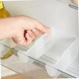 ksr 냉장고정리 냉장고정리대 냉장고문정리 냉장고수납함 냉장고클립 다용도칸막이 6P