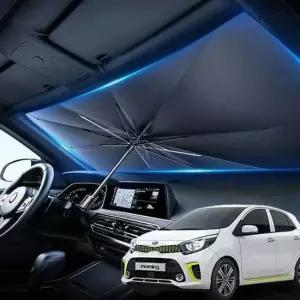 현이몰 올뉴 모닝 우산형 햇빛가리개 차량용 앞유리커버 암막 그늘막 앞유리햇빛가리개 운전석햇빛가리개