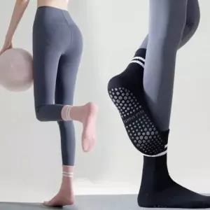 큰손 삭스 양말 스포츠 필라테스 논슬립 미끄럼방지 니삭스 롱삭스 패션 긴양말 홈트 실리콘