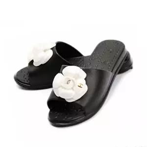 [엄지척]거실화 블랙 쿠션 룸슈즈 학생 논슬립