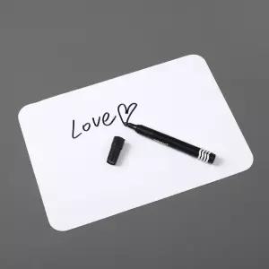 고품질 클린메모 자석 화이트보드 A4 마그넷 냉장고 메모판 (WFKDTA1)