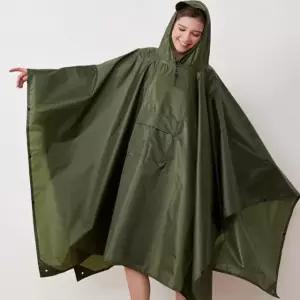 경량 아웃도어 우비 판초우의 레인코트 비옷 캠핑우의 (WFKDFWX)
