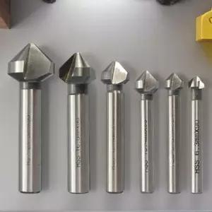 HSS 카운터싱크비트 6PCS세 목공 금속 드릴드릴날부품 드릴빗 스텐드릴 전동드릴 전기드릴 드릴 빗트