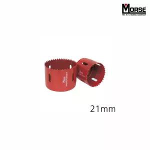 모르스 바이메탈 홀쏘 규격 21mm롱타입컷터 목재가공 플라스틱 철판 리머 커터 드릴날 카타 소형공작기계