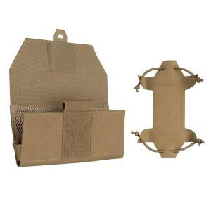 IDOGEAR Tactical Molle 휴대폰 파우치 멀티 카모 가슴 홀더 조끼 몰리 플레이트 유틸리티 밀리터리 소형 캐리어 범용 스크린 사이즈 11.9-17.9cm(4.7-6.8인치)