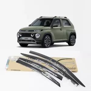 차량 환기 목적으로 설치하는 캐스퍼 도어바이저내차꾸미기 신차꾸미기 바이져 썬저 익스테리어 몰딩 빗물