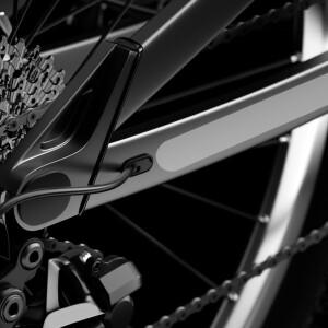 호환 10pcs 자전거 체인스테이 프로텍터 투명한 안티 스크래치 산악 도로 전기 대한 내구성 프레임 보호