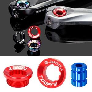 호환 M20 자전거 밑면 브래킷 볼트 알루미늄 크랭크 커버 나사 체인 휠 BB 셋 리무버 XT DEORE용 전송 도구