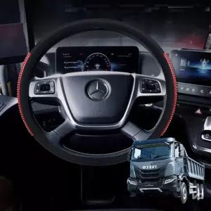 이베코 티웨이덤프 4D 입체 실리콘 핸들커버메가트럭 5톤차 버스 자동 카바 그립 논슬립 가죽 대형 전용 화