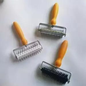 롤러 커터 커터기 빵칼 간격 제빵 반죽 롤링 크루아상 주방