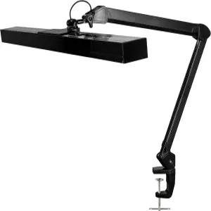 클램프가 장착된 Natefi 3000루멘 울트라 LED 탁상용 램프 30W 디밍 모니터 조명 5가지 밝기 레벨 및