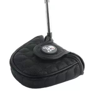 퍼터커버 골프커버 자석 해골 블랙 SKULL 커버케이스 퍼터커버 골프커버 퍼터커버케이스