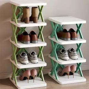 3단 신발장 틈새 좁은 현관 신발 정리 거치대 소형신발장 조립식신발정리대