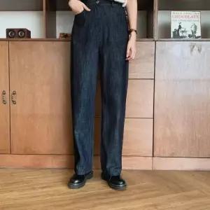 여성조거팬츠 치마바지 밴딩 일자데님팬츠 슬랙스 (WFKEOH0)