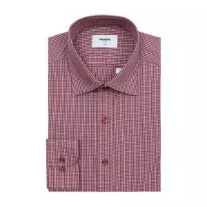 레노마셔츠 긴팔 미니체크 슬림핏 RNFSL0-132-RD