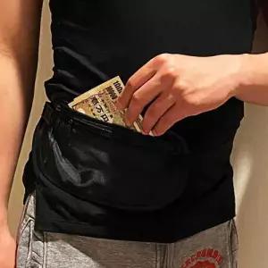 소매치기방지 여행용 복대 가방 블랙 여행용복대 WEE2AA9