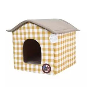 방석분리가능 천으로만든 개집 하우스 U115791