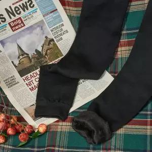 [KOLEAT]밍크 융털 겨울 도톰 방한 레깅스 스타킹 [2options]