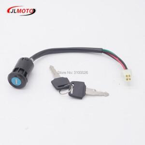 [호환품]Off/On 2 기어 키 스위치  49cc 50cc 110cc Taotao Jinling Lianmei 전기 연료 ATV UTV 버기 이동