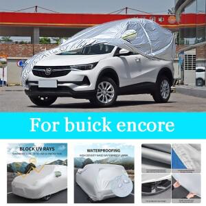 [호환품]자동차 커버 야외 전체 외부 스노우 차양 방수 방진 보호(뷰익 호환 앙코르용 반사 스트립 포함)