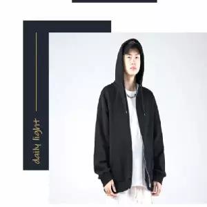 남성후드티 얇은 후드 집업 루즈핏 간절기 아우터 오버핏 잠바 아웃도어