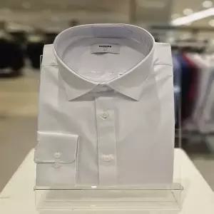 (RRZRSL0110WH24) 링클프리  스판 화이트 슬림핏 긴팔와이셔츠