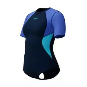 스피도 2025 여자 반팔 원피스 수영복 U113550 프릴수영복