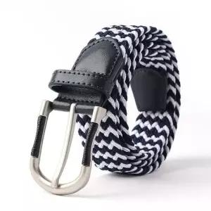 꽈배기 벨트 캐주얼 허리띠 패브릭벨트 꽈배기벨트 흰색벨트 검정벨트 청바지벨트 고탄성벨트