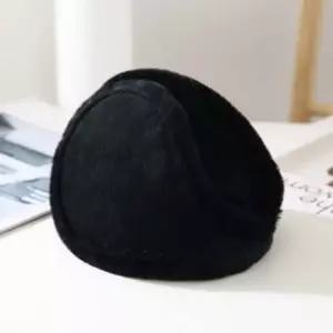 보드귀마개 접이식귀마개 등산 접이식 체온유지 귀보호 털귀도리 검정