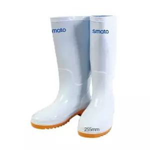 스마토 패션장화 백색 SRB-06 255mm 장화 패션장화 백색 어시장 농사 낚시