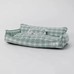 중소형견용 쇼파모형 침대겸 사각방석 U126565 개방석