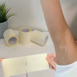 초슬림롤숨겨땀패치 잘라쓰는테이프 투명 땀흡수패드