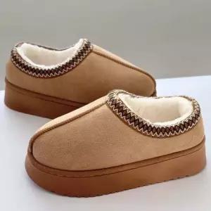 인기상품 쿨샵 남여공용 털슬리퍼 스티치포인트 퍼 안감 겨울 실내슬리퍼 [WFL7DDI_260109]