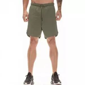 [골드스마일]남성용 밴딩 스포츠 반바지 레깅스 팬츠 투인원 트레이닝웨어