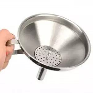 기름용 스테인리스 체망 오일 깔때기