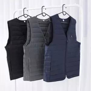 [골드스마일]겨울용 남녀공용 경량 사무실 웰론 숏 패딩 조끼