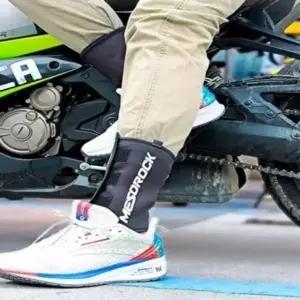 (타입 블랙)방한 라이딩 기모 바람막이 워머 발목 발토시 기모토시 바람막이토시 스포츠 용품 암슬리브 방