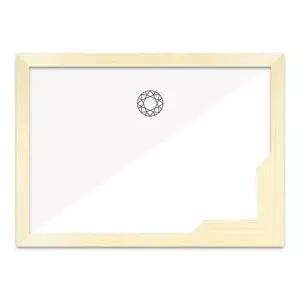 보석십자수액자 35x70 고급형 슬림 우드 미송 (KYR-WB60A56)