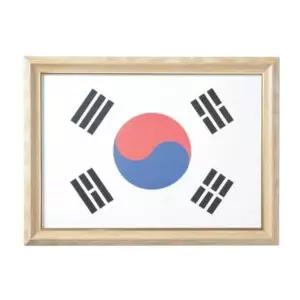 대상액자 태극기액자A3- 원목색 (A3용) (KYR-W7E9926)